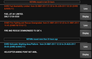 NOTAM briefing.