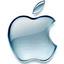 Apple logo.